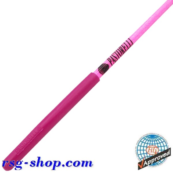 Stab 60cm Pastorelli Glitter Pink Grip Raspberry FIG Art. 04579